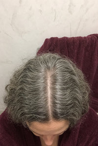 Illustrative overhead photo of a woman's part, night 90