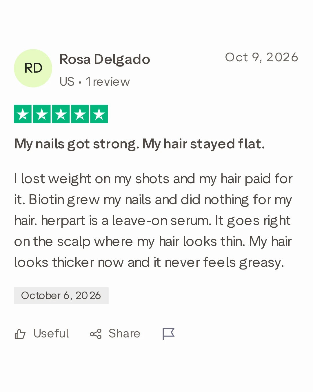 Illustrative review example